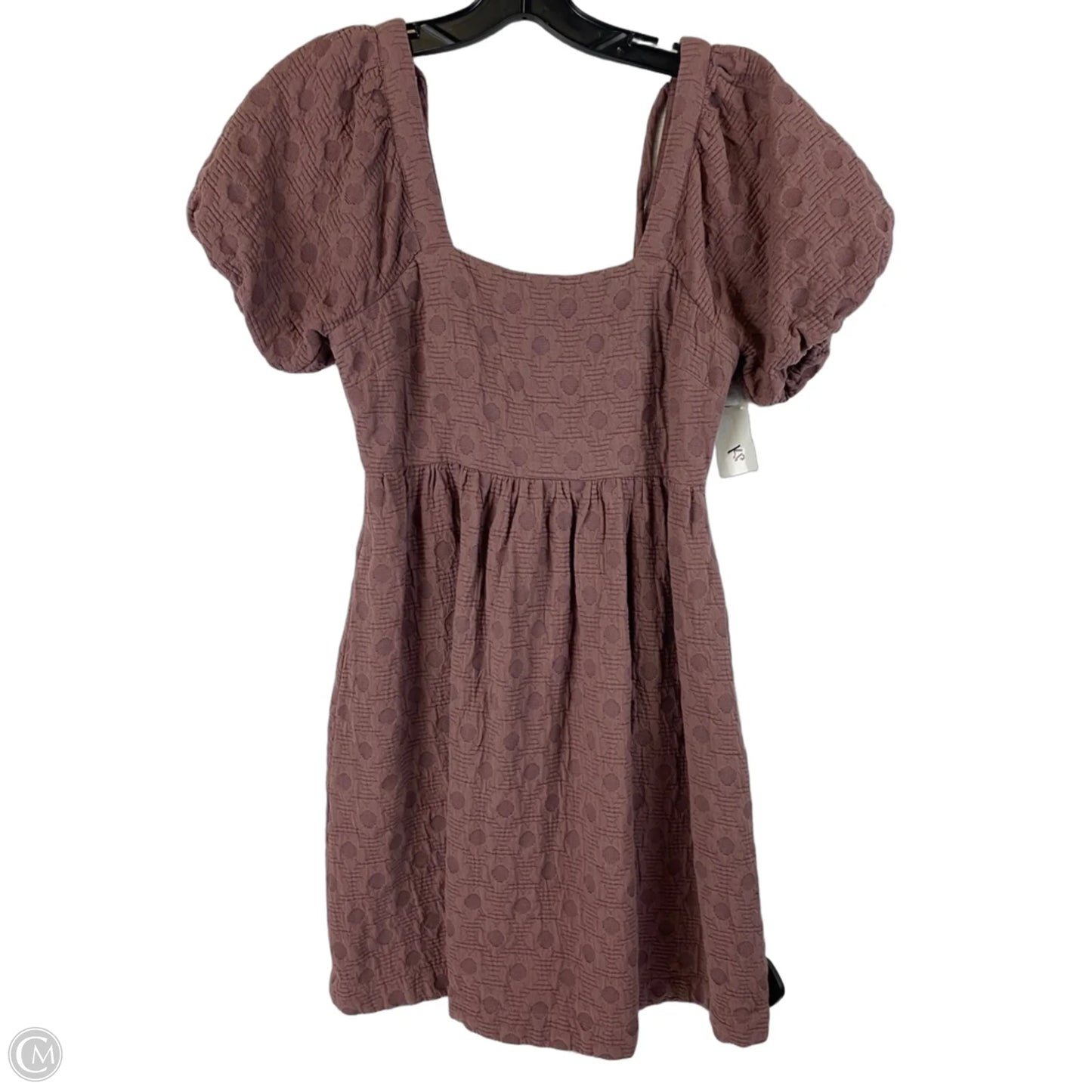 Dress Party Midi By Madewell In Purple, Size: Xs