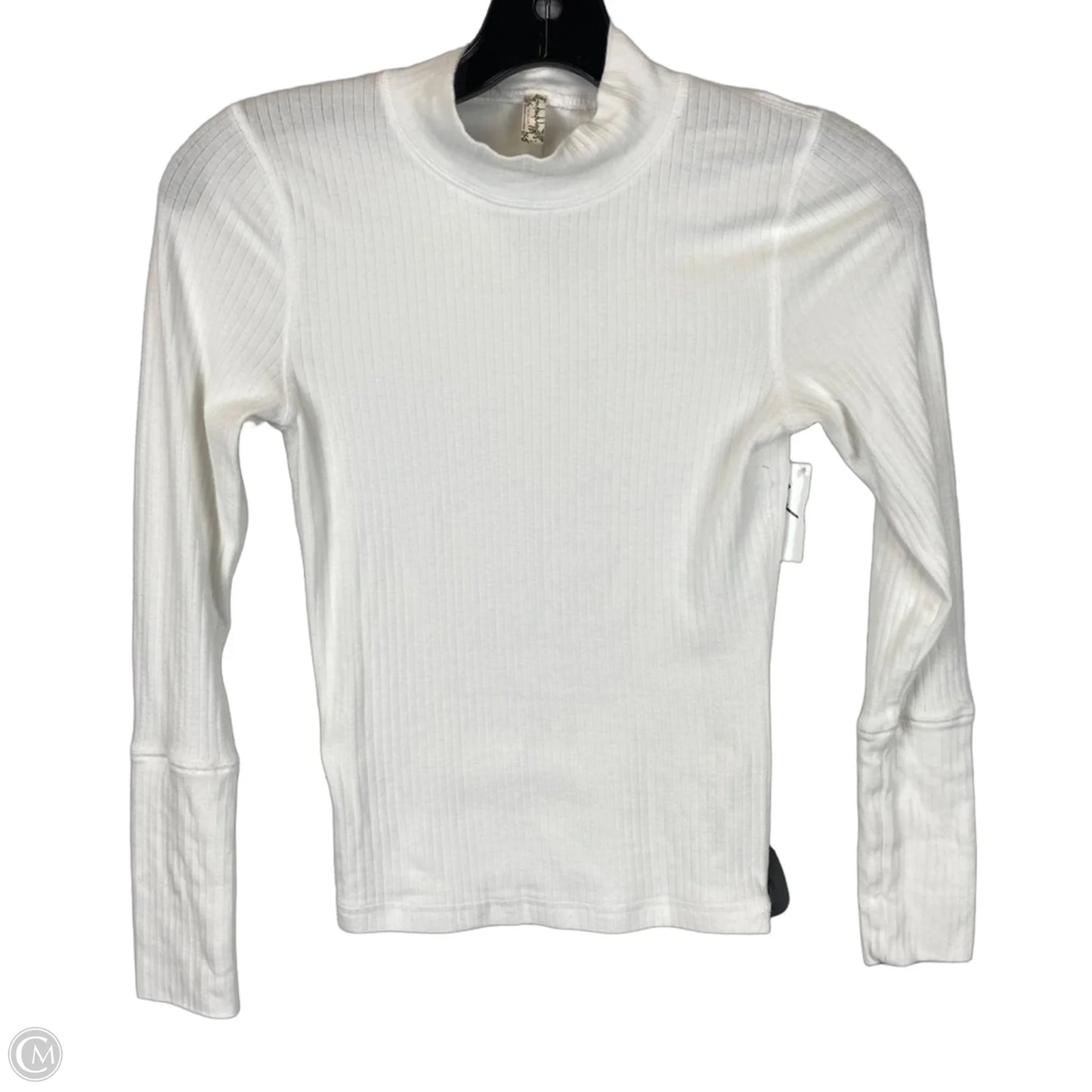 Top Long Sleeve By Free People In White, Size: Xs
