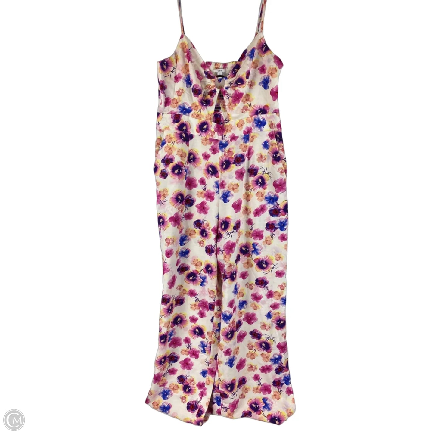Jumpsuit By Bar Iii In Floral Print, Size: Xl