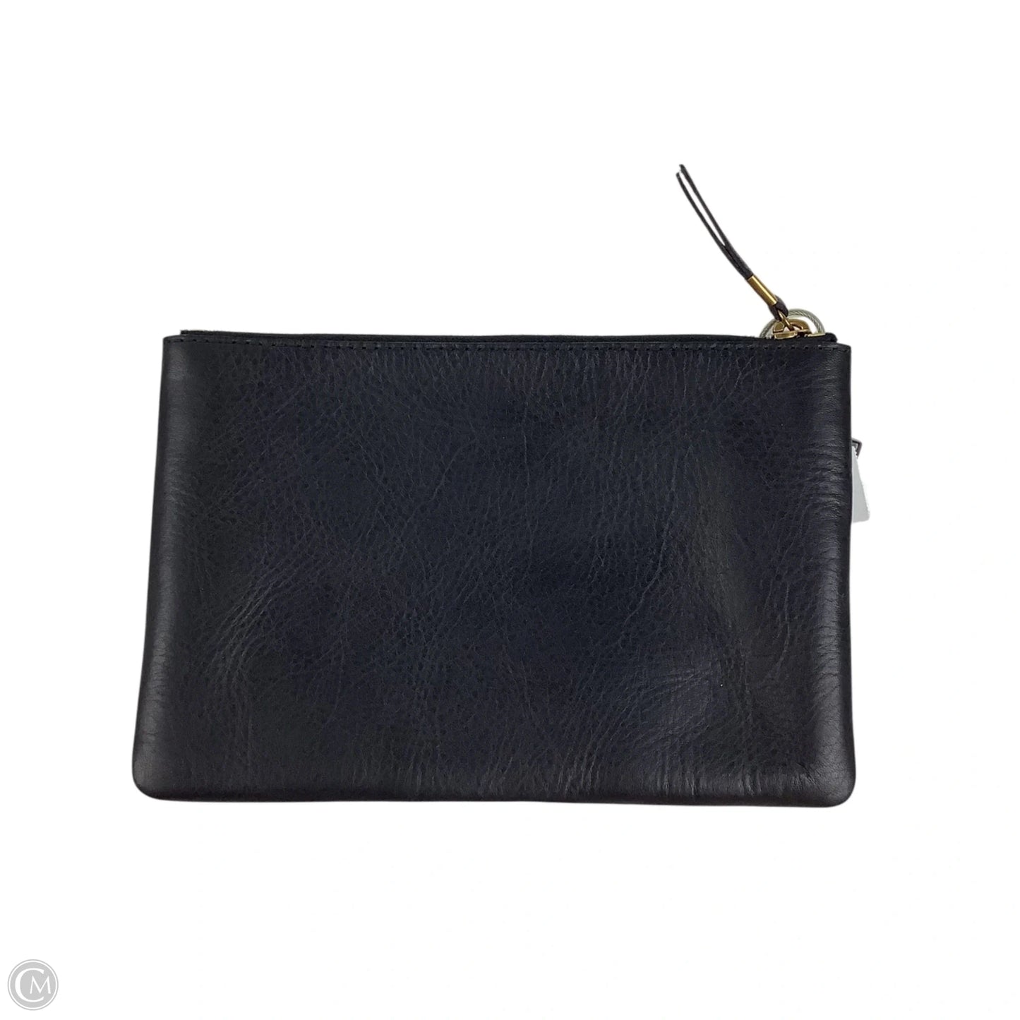 Clutch Leather By Madewell, Size: Medium