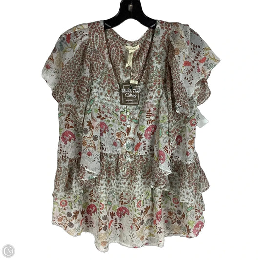 Top Short Sleeve By Matilda Jane In Multi-colored, Size: M