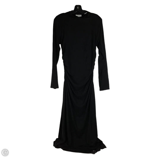 Dress Party Long By Reformation In Black, Size: L