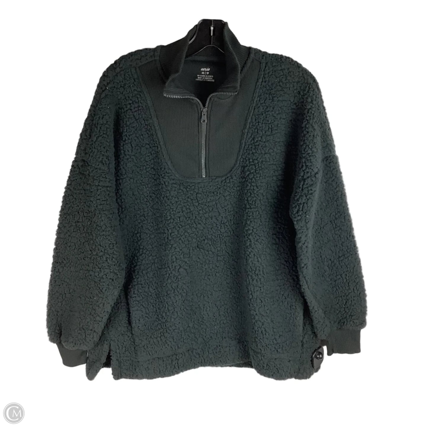 Jacket Fleece By Aerie In Grey, Size: Xs