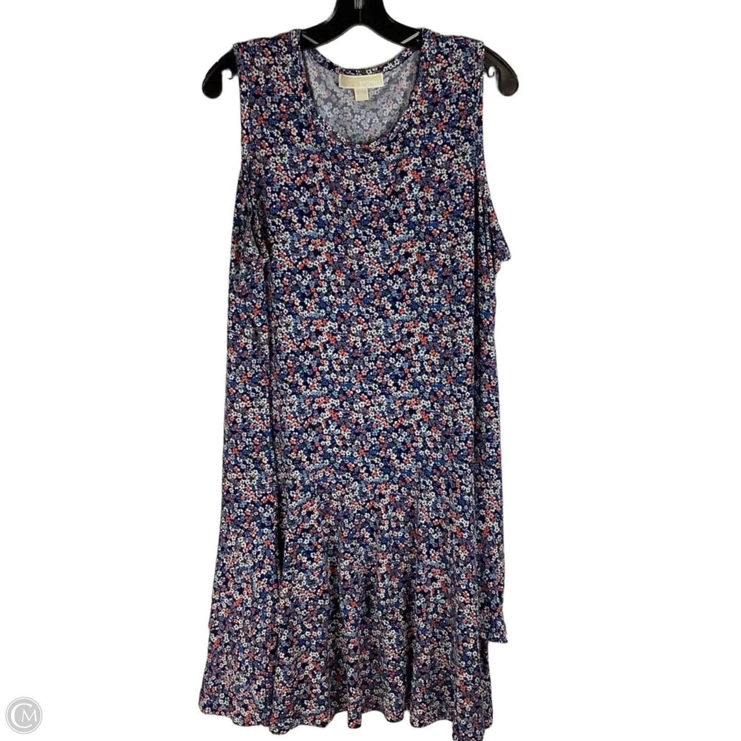 Dress Casual Short By Michael By Michael Kors In Floral Print, Size: 2x