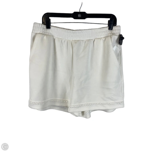 Shorts By Elie Tahari In Cream, Size: Xl
