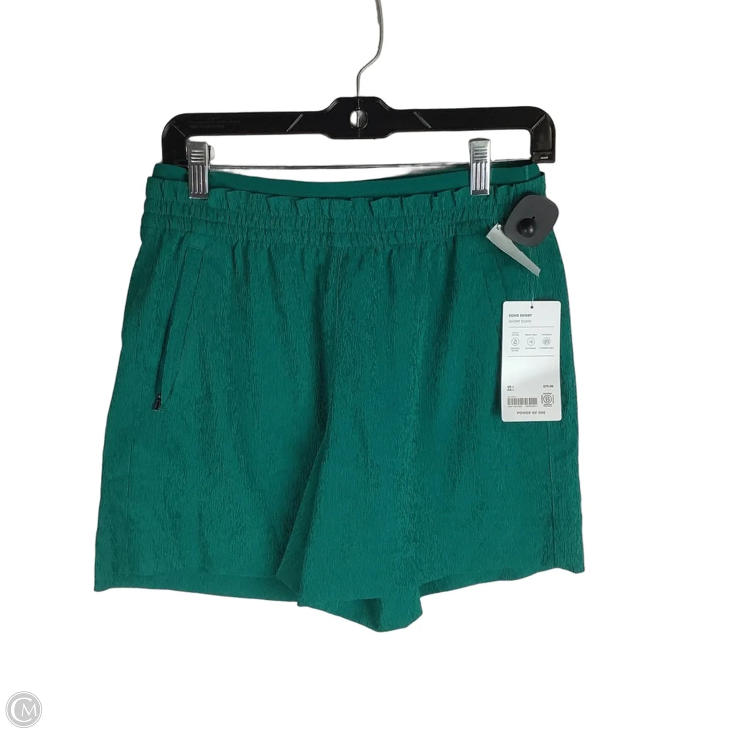 Athletic Shorts By Athleta In Teal, Size: 6