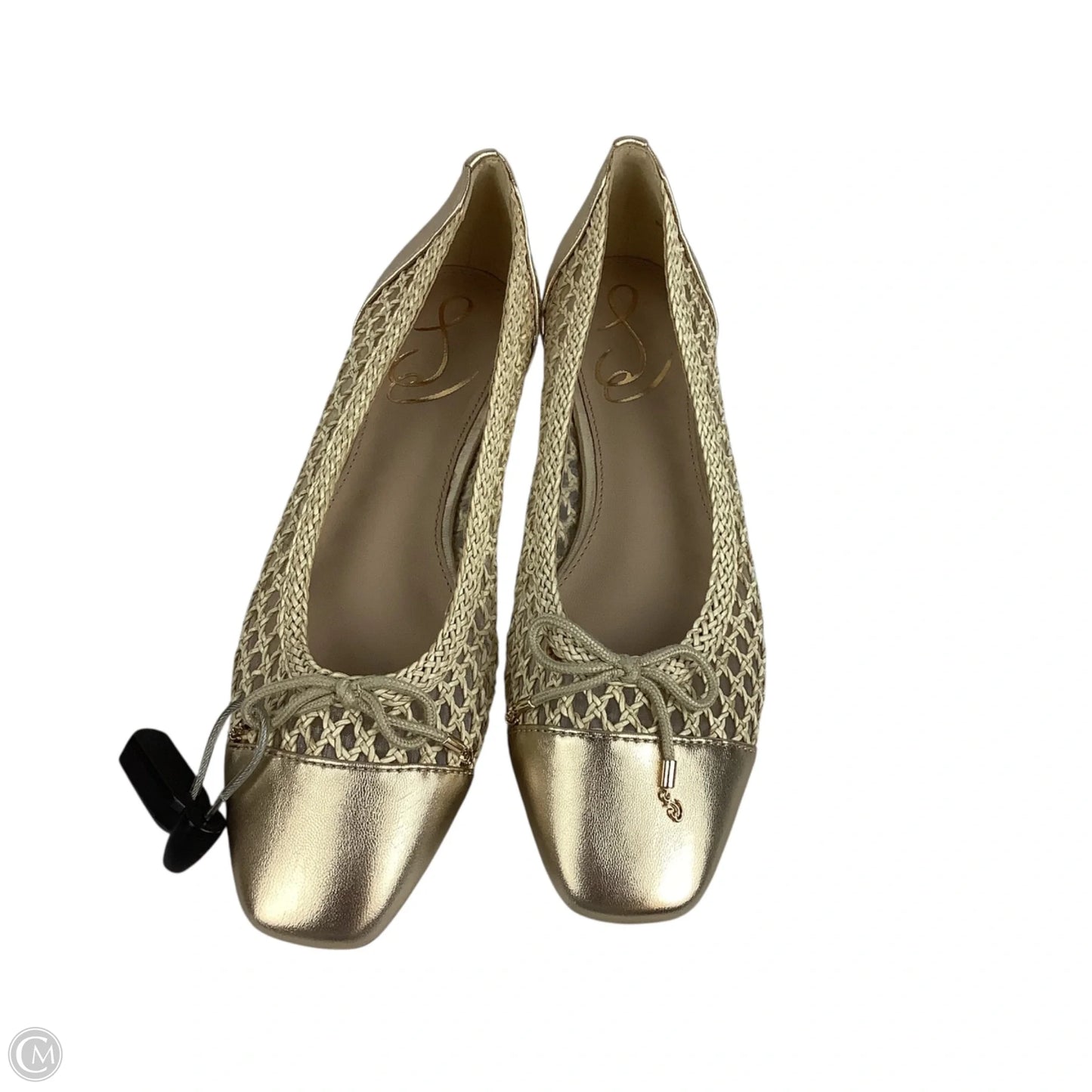 Shoes Flats By Sam Edelman In Gold, Size: 8