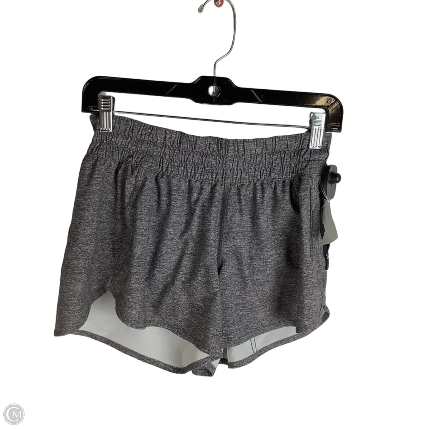 Athletic Shorts By Lululemon In Grey, Size: 8
