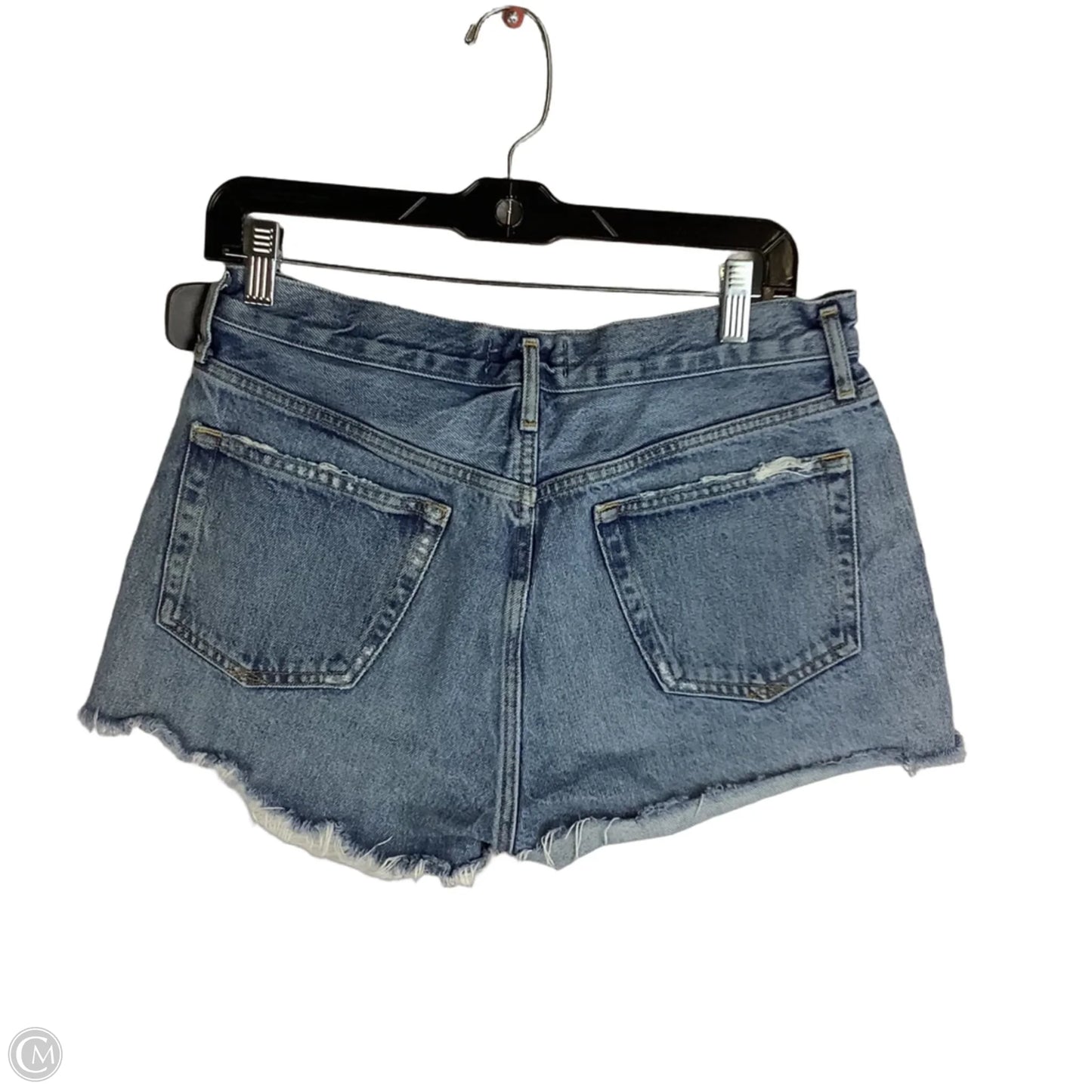 Shorts Designer By Agolde In Blue Denim, Size: 6 (28)