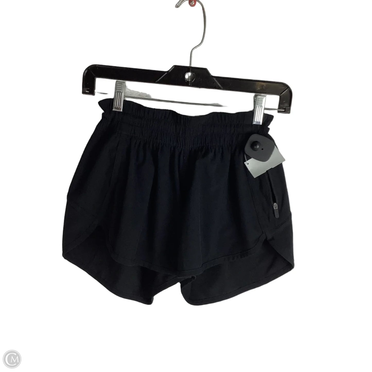 Athletic Shorts By Lululemon In Black, Size: 6