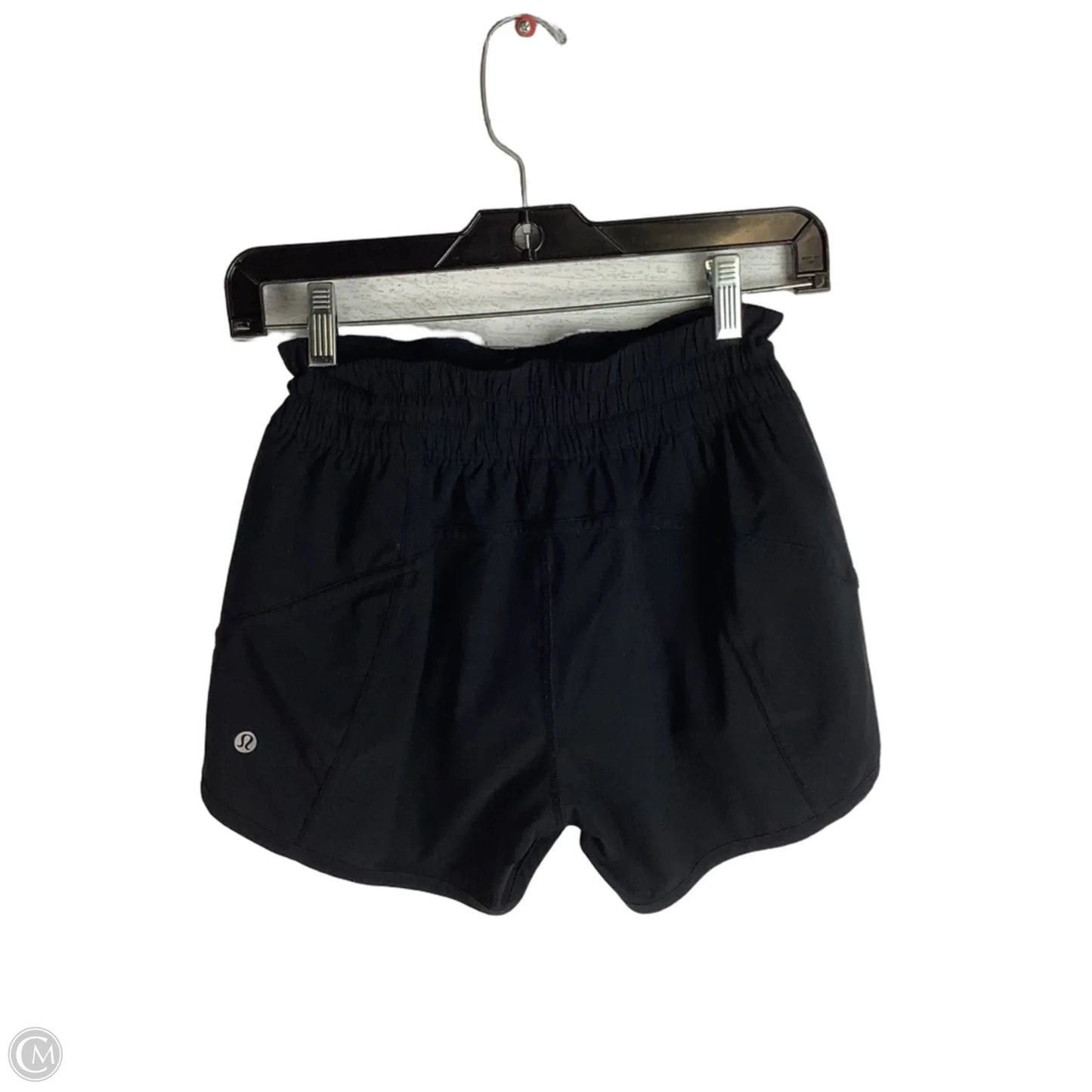 Athletic Shorts By Lululemon In Black, Size: 6