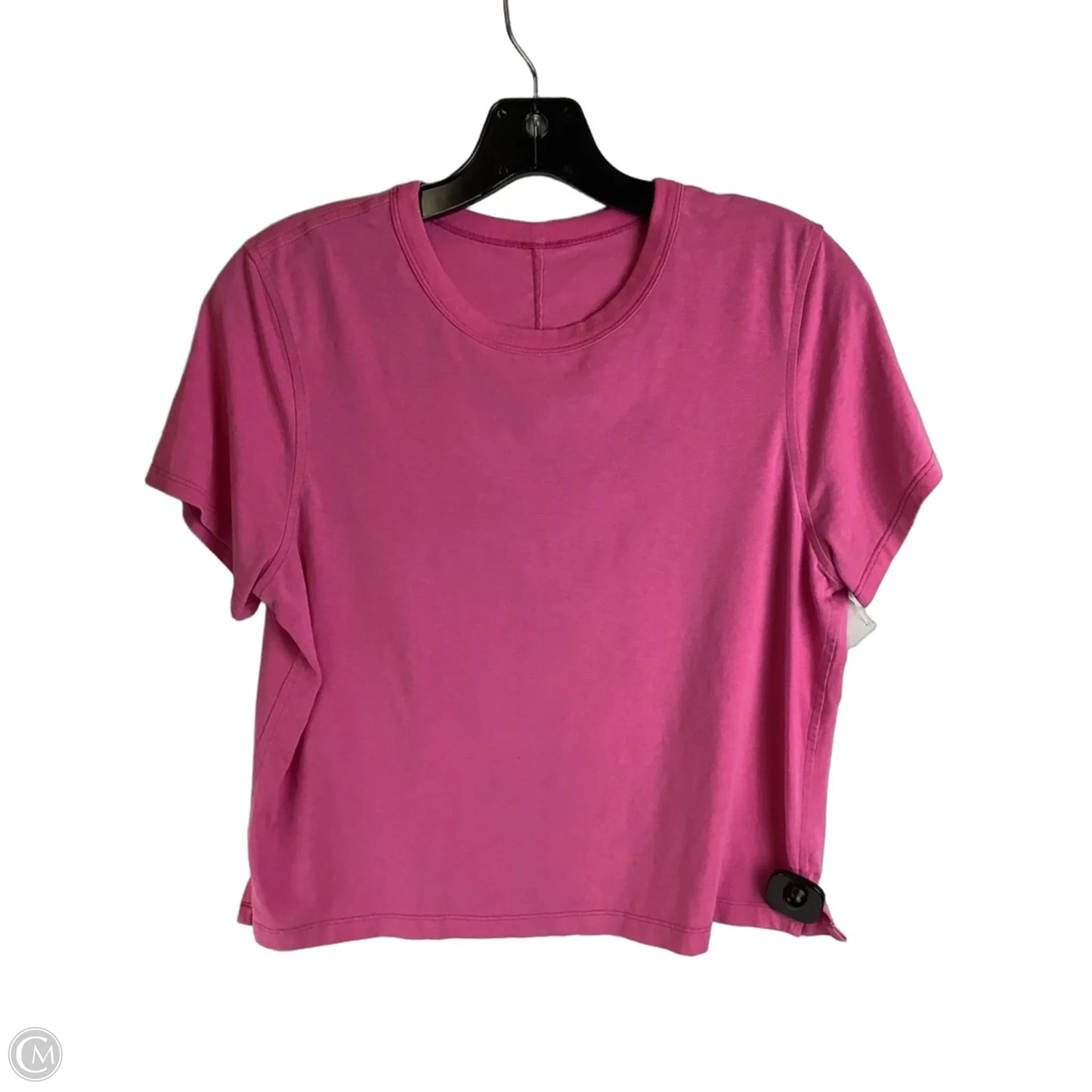 Athletic Top Short Sleeve By Lululemon In Pink