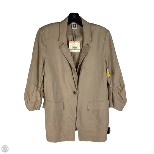 Blazer By Anne Klein In Tan, Size: S