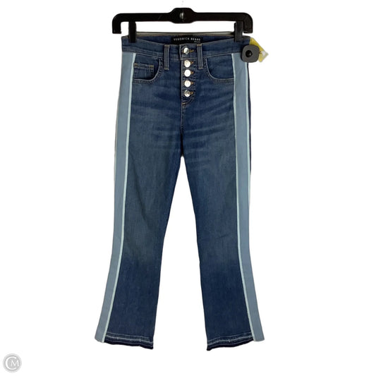 Jeans Straight By Veronica Beard In Blue Denim, Size: 00 (24)