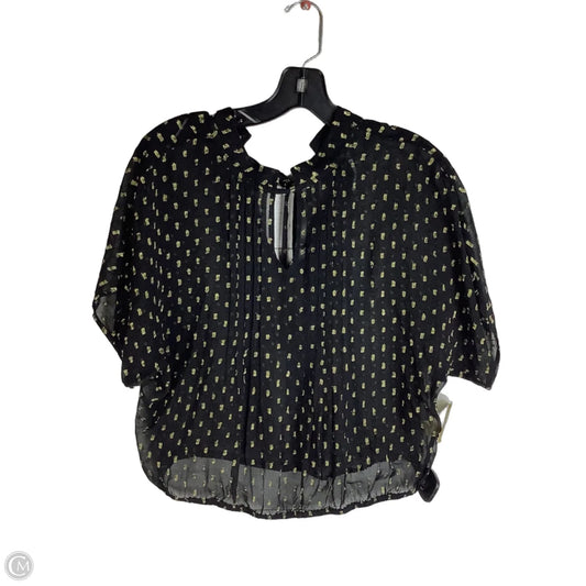 Top Sleeveless By Tracy Reese In Black & Gold, Size: Xs