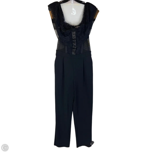 Jumpsuit By Express In Black, Size: 4