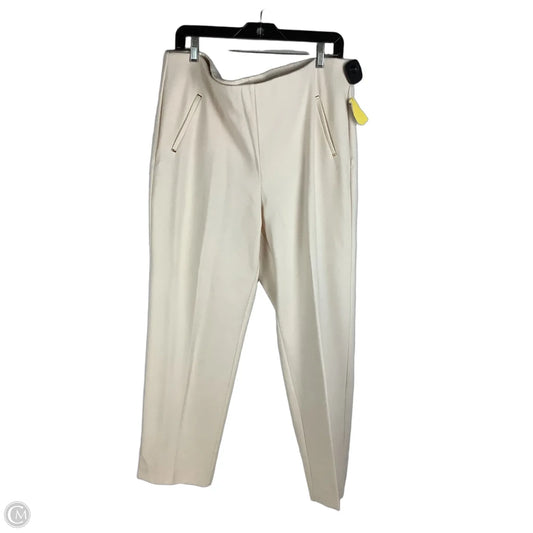 Pants Dress By Chicos In Cream, Size: 16