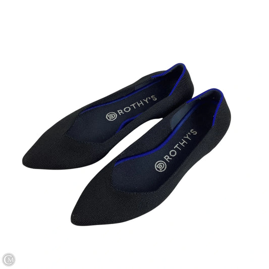 Shoes Flats By Rothys In Black, Size: 8