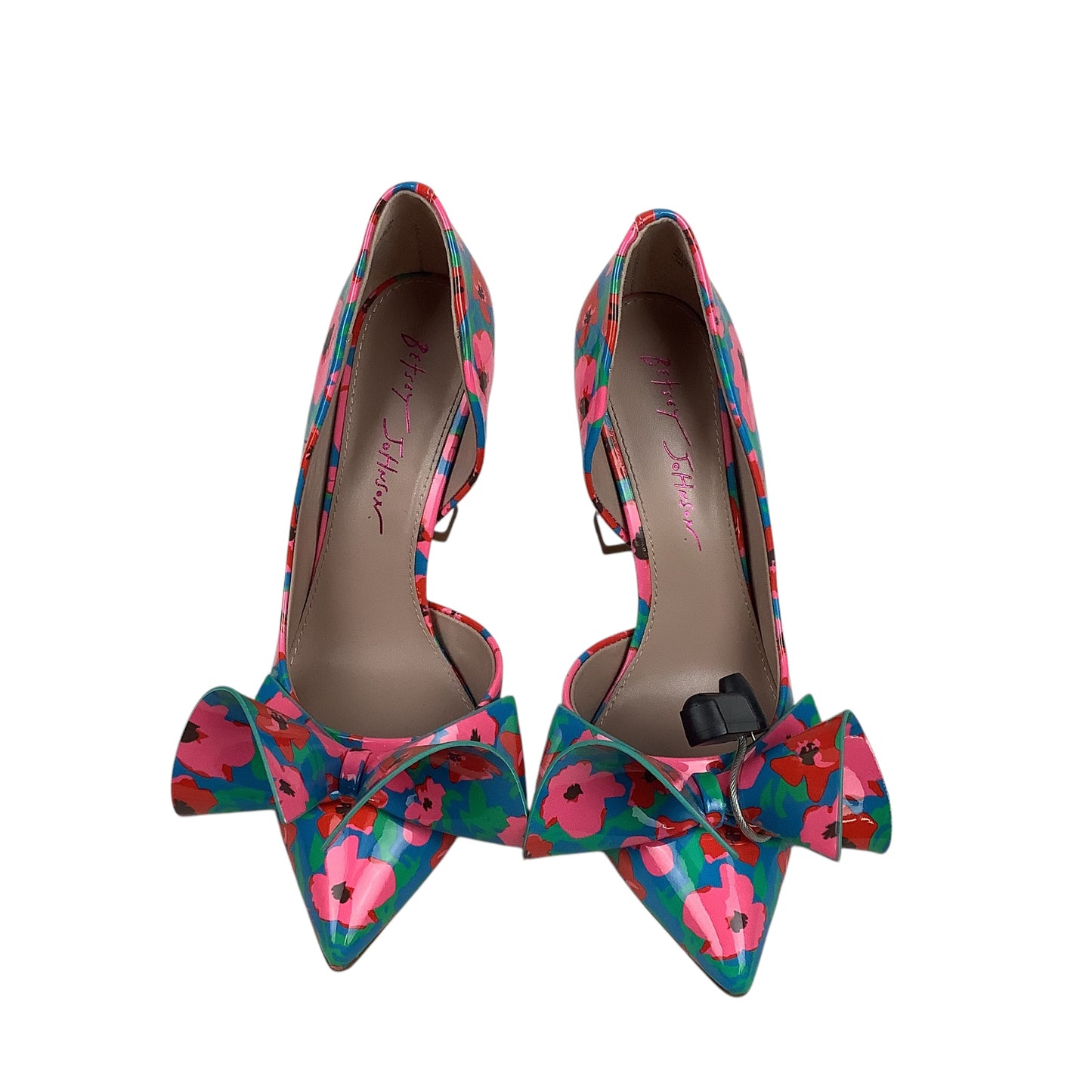 Shoes Heels Kitten By Betsey Johnson In Multi-colored, Size: 6.5