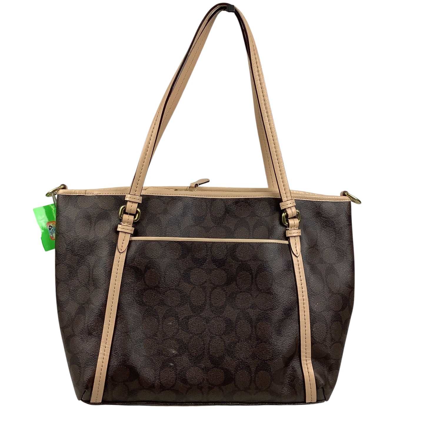 Handbag Designer By Coach, Size: Large