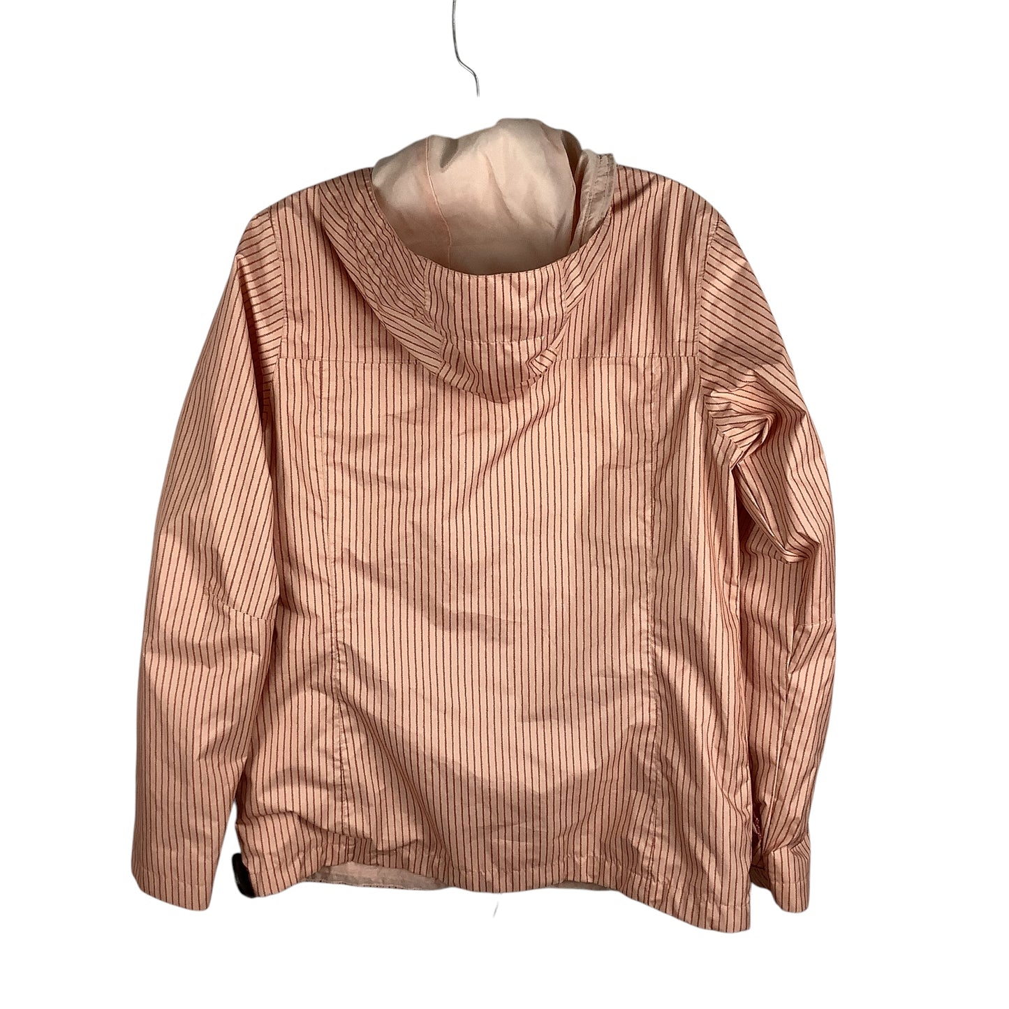 Jacket Windbreaker By Columbia In Peach, Size: S