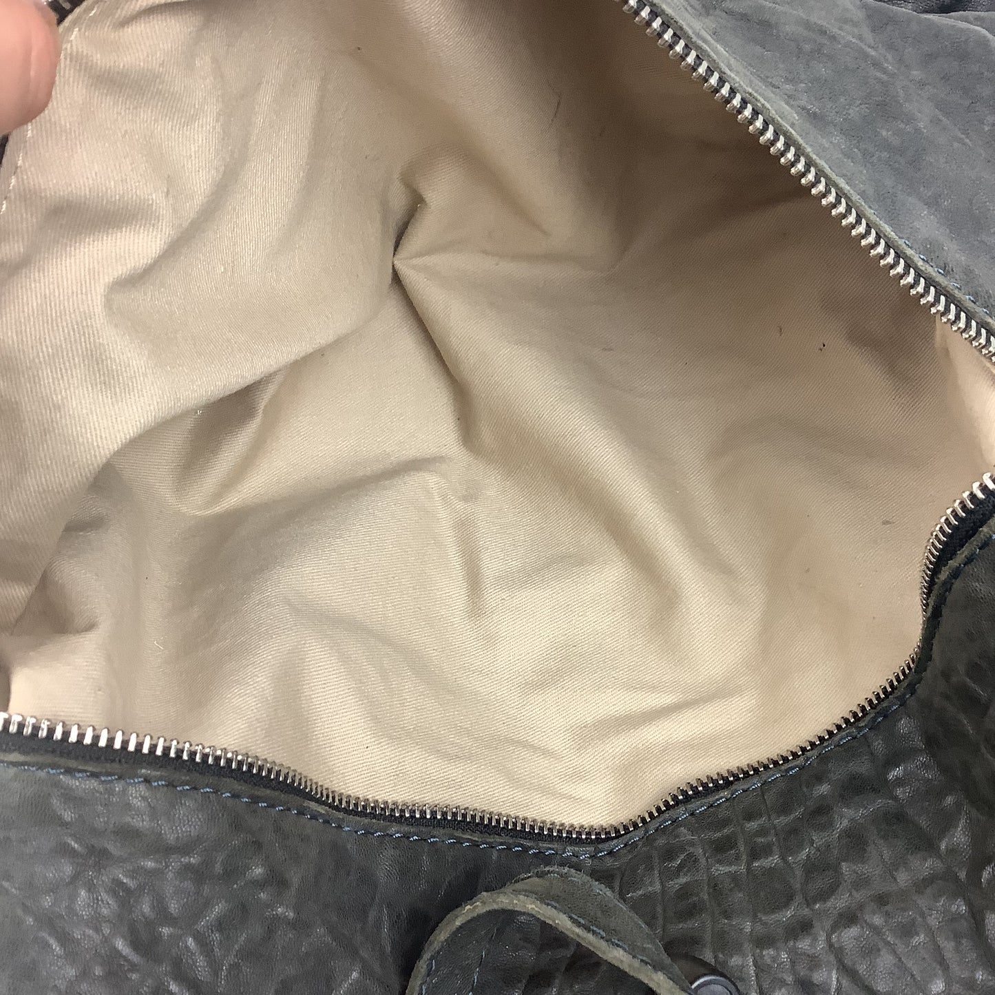 Backpack Leather By Clothes Mentor, Size: Medium