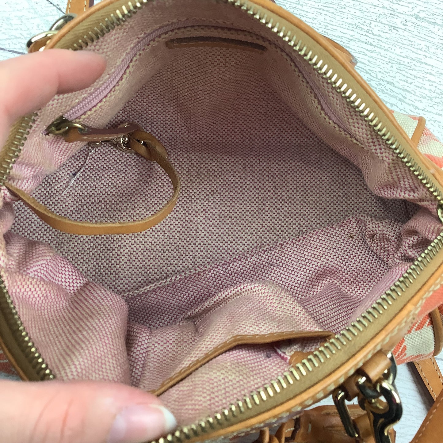 Crossbody Designer By Dooney And Bourke, Size: Small