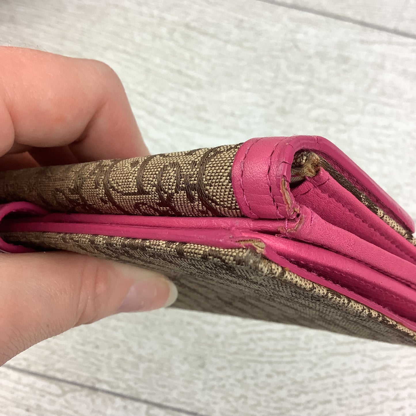 Wallet Luxury Designer By Dior, Size: Medium