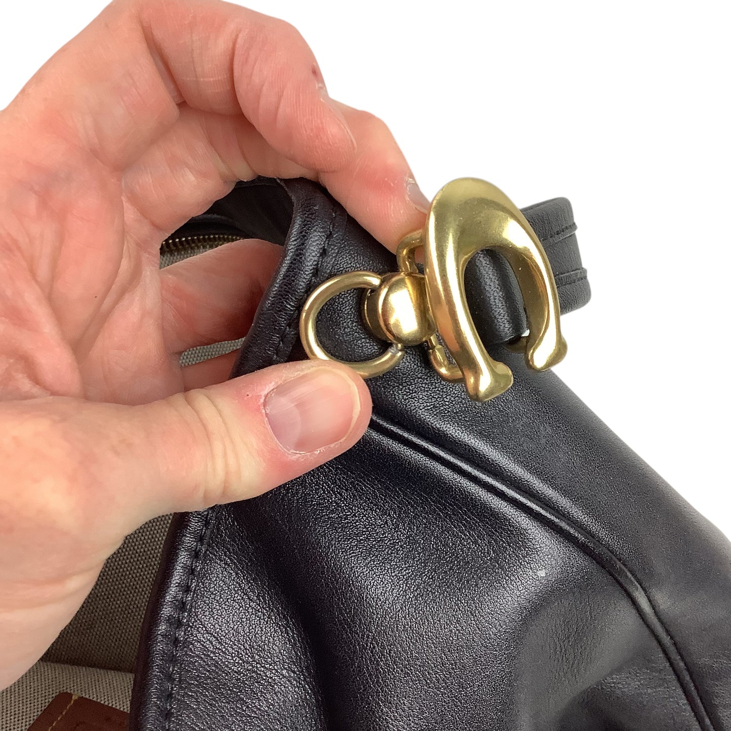 Handbag Designer By Coach, Size: Medium