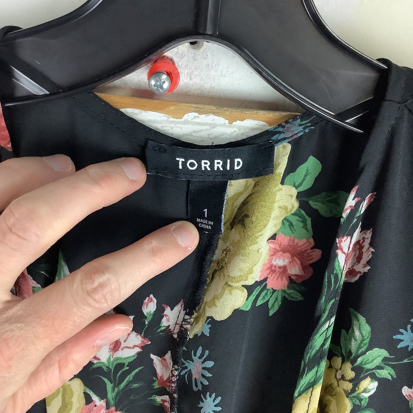 Kimono By Torrid In Black, Size: 1x