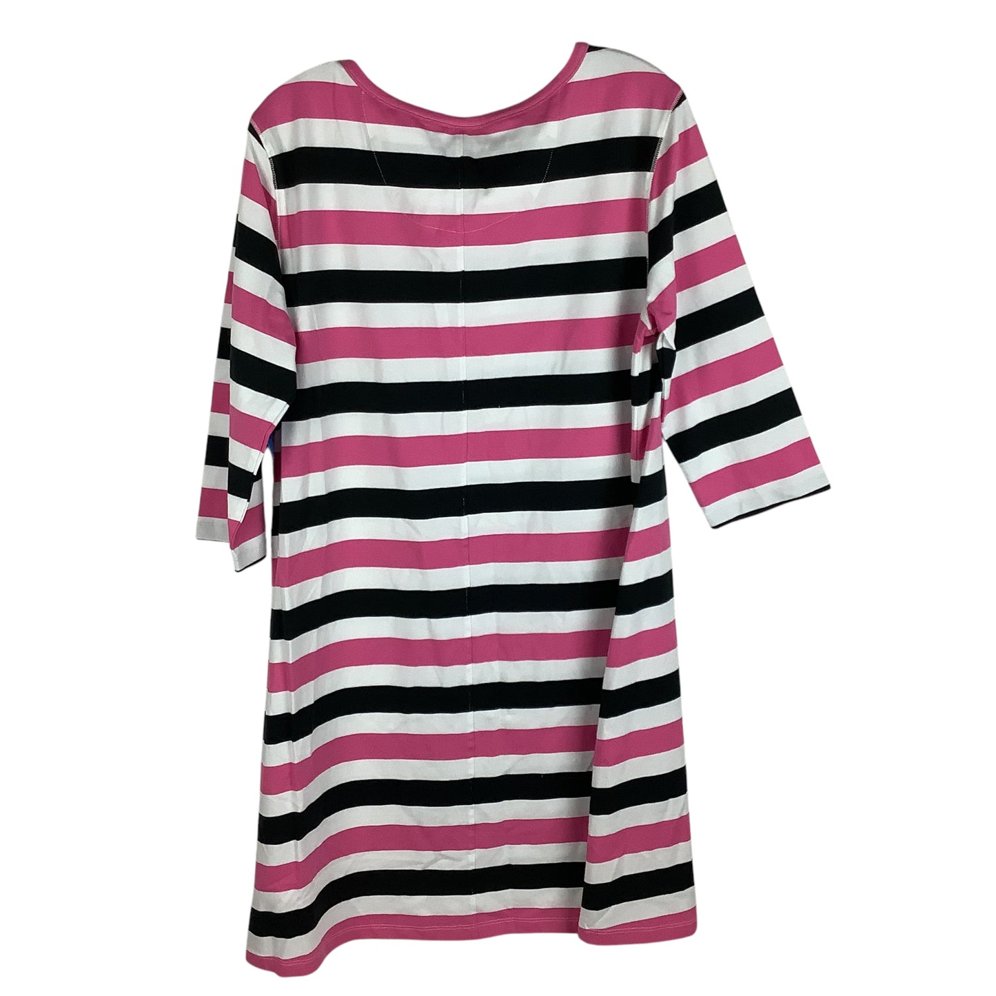 Dress Casual Midi By Tyler Boe In Striped Pattern, Size: L