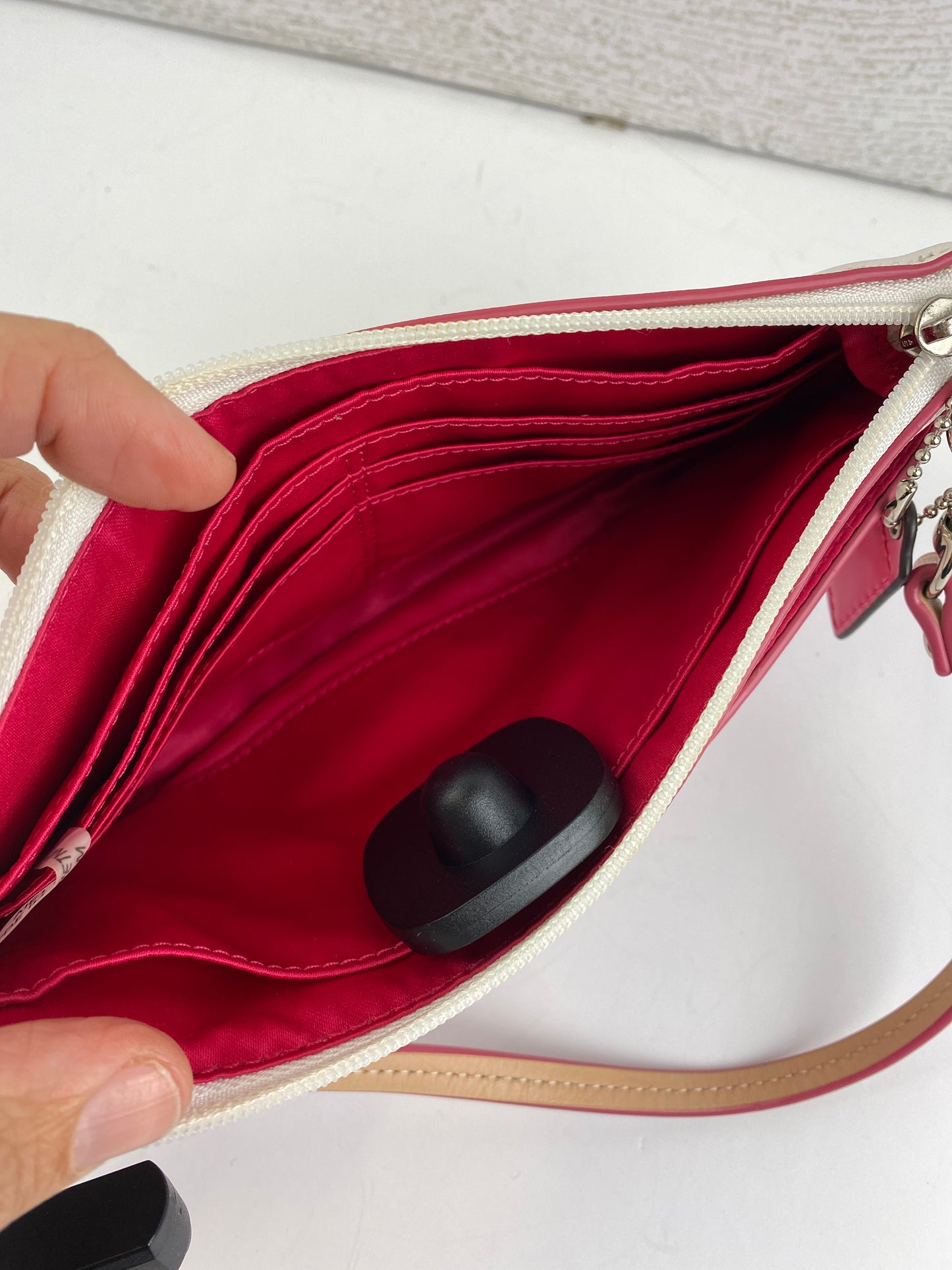 Wristlet Designer By Coach, Size: Medium
