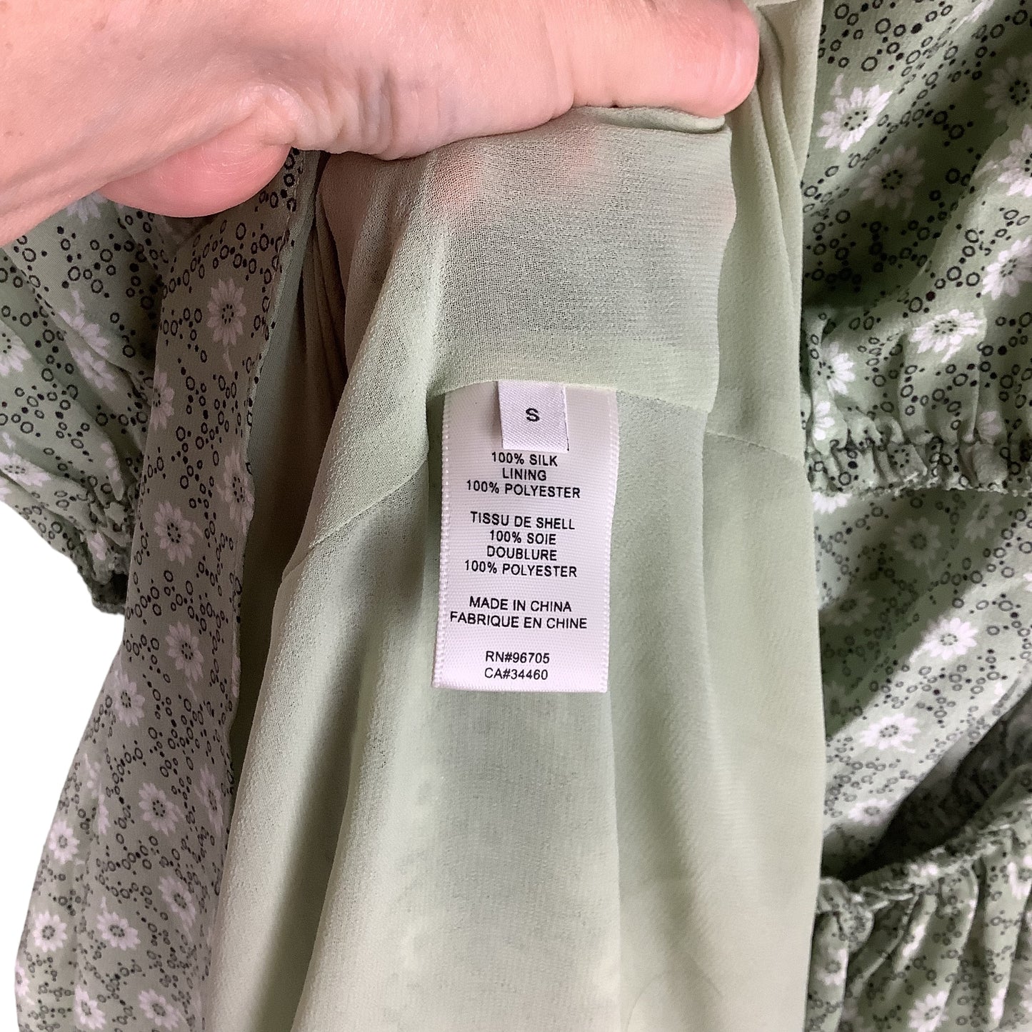 Green Dress Designer Rebecca Taylor, Size S