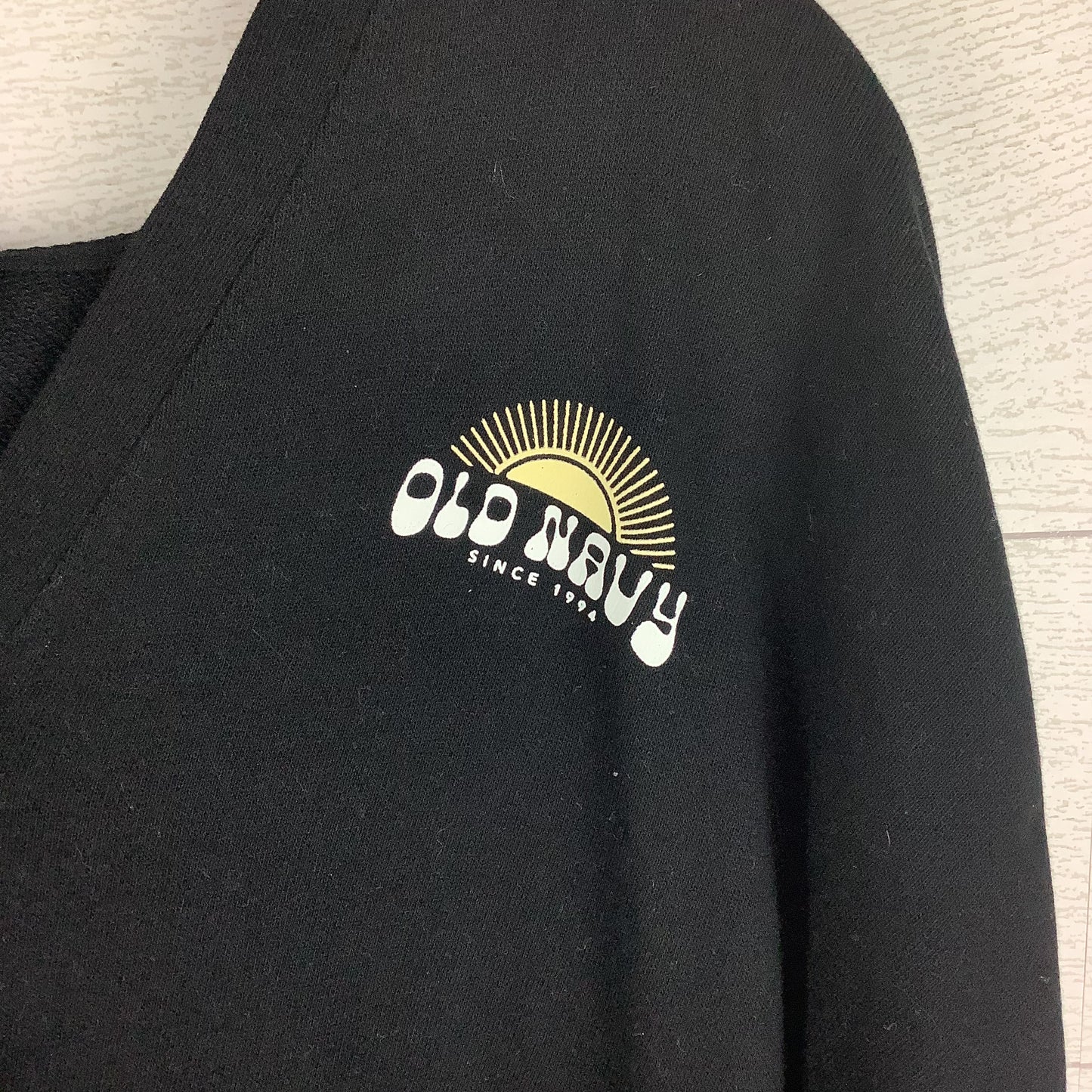 Top Long Sleeve By Old Navy In Black, Size: L