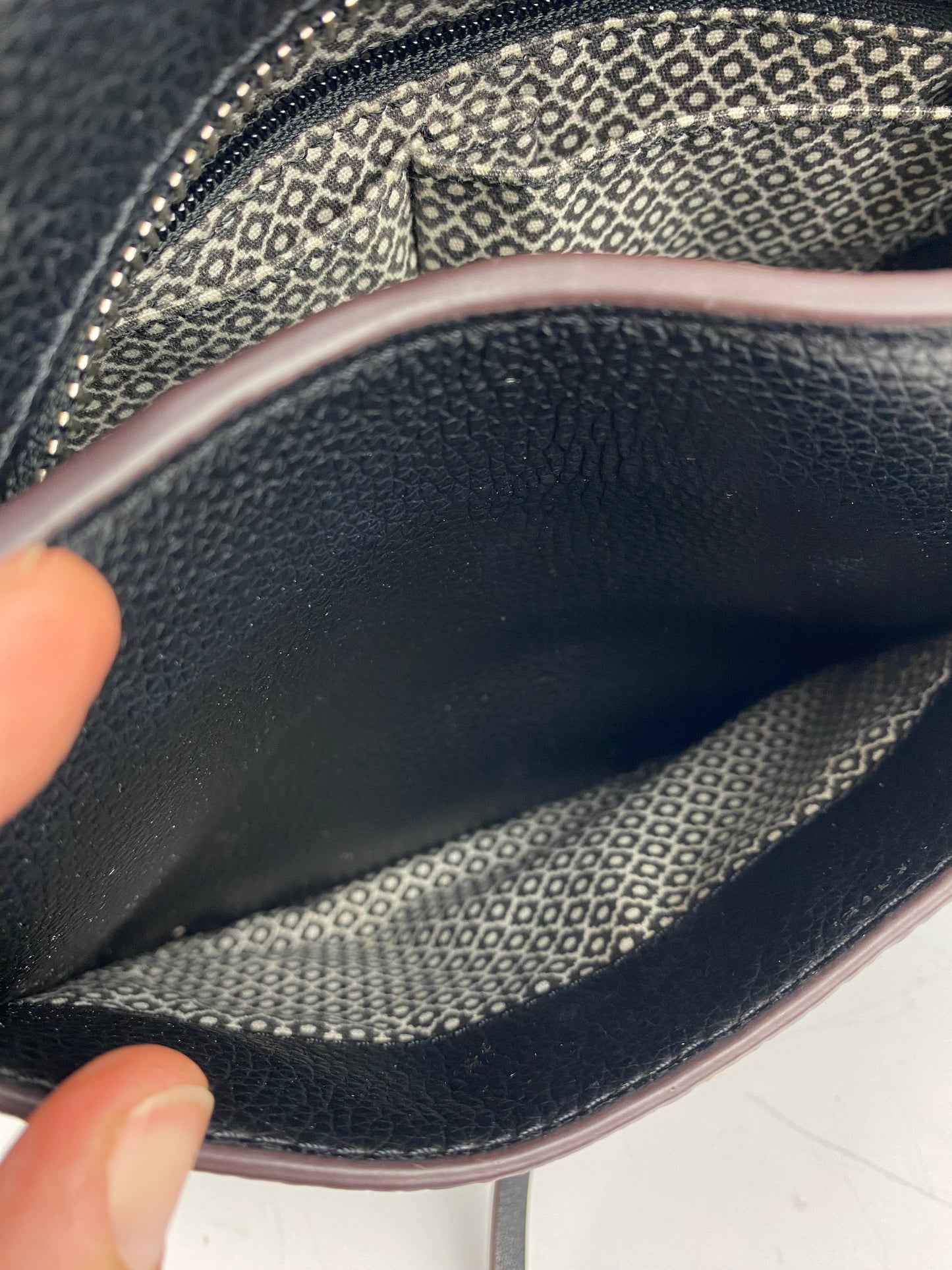 Handbag Leather By Brighton, Size: Medium