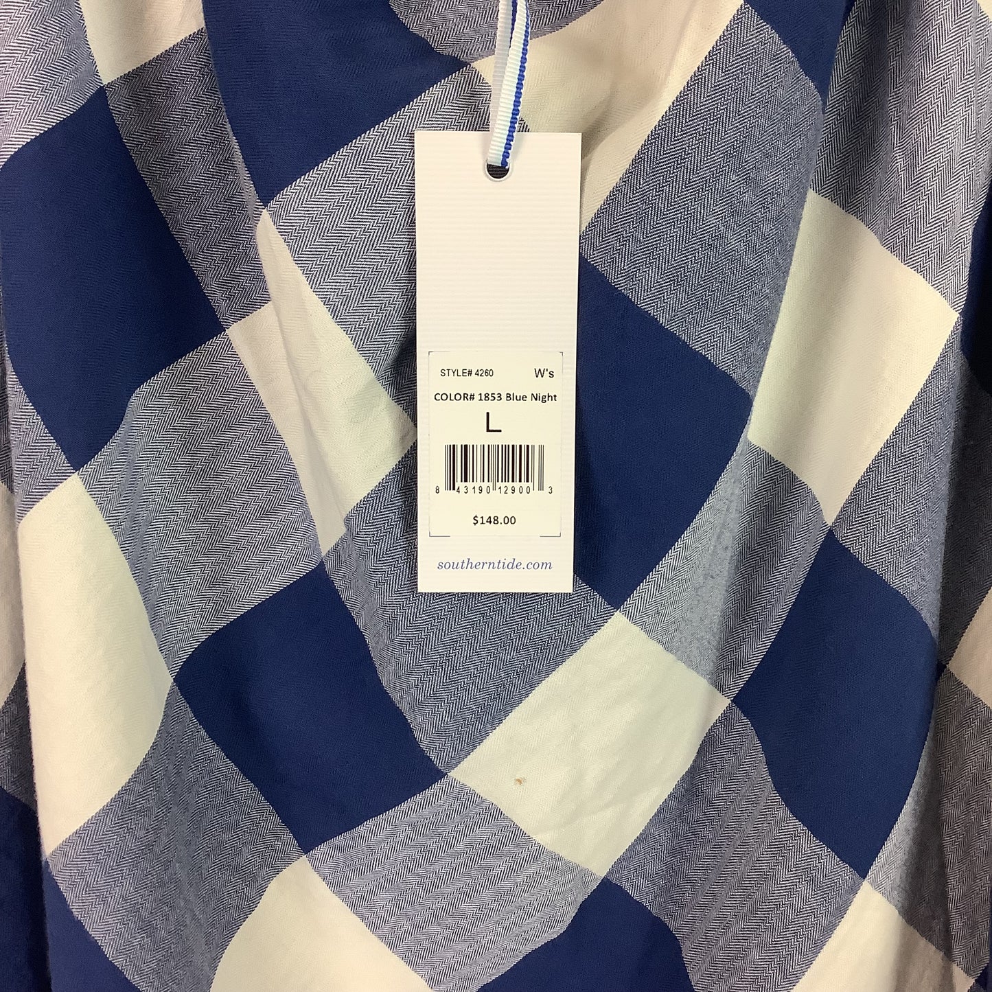 Dress Casual Midi By Southern Tide In Blue, Size: L