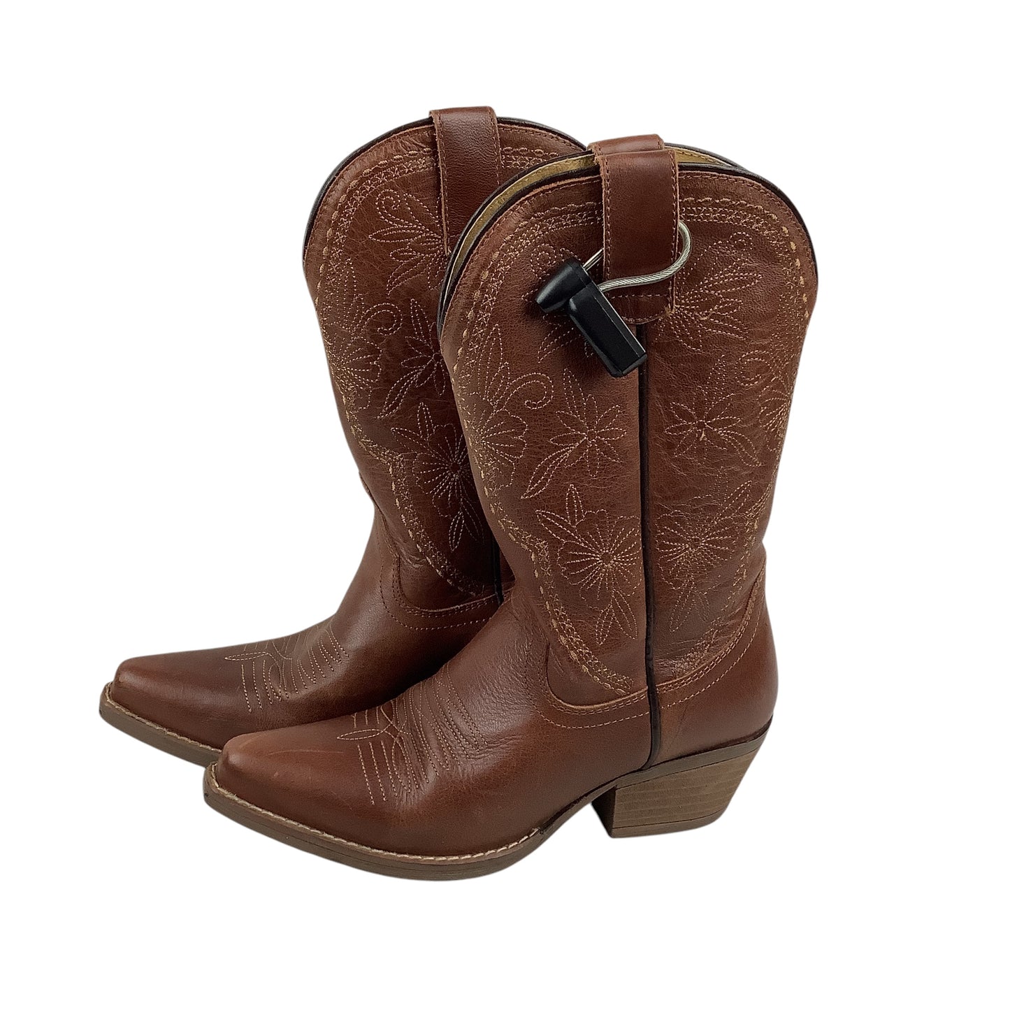 Boots Western By Clothes Mentor In Brown, Size: 6.5