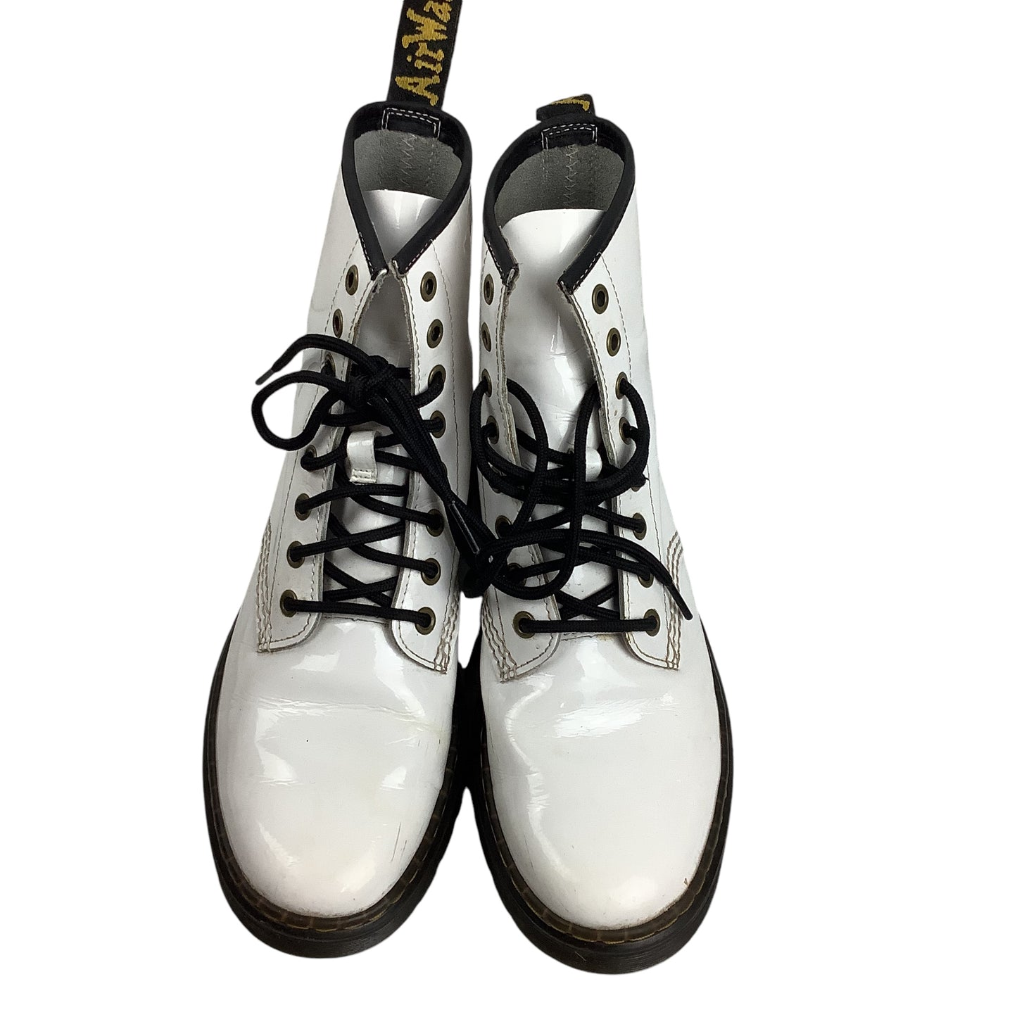 Boots Designer By Dr Martens In White, Size: 8