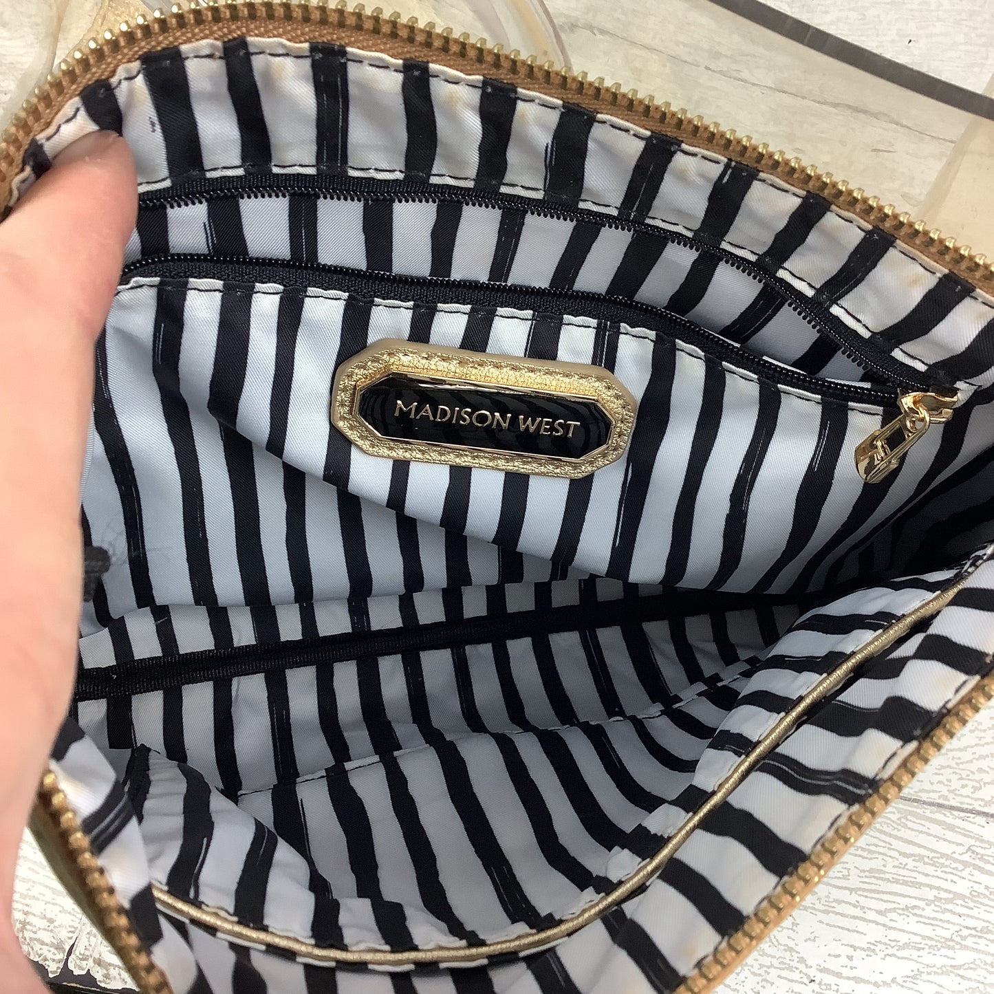 Handbag By Madison West, Size: Large