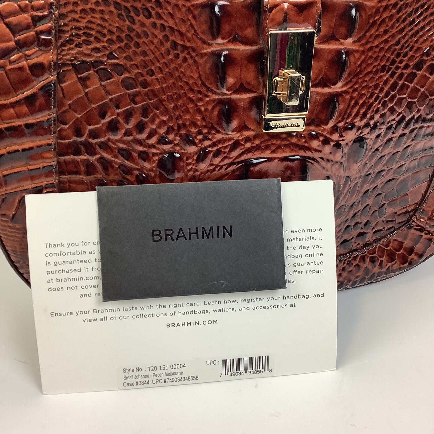 Crossbody Designer By Brahmin, Size: Medium