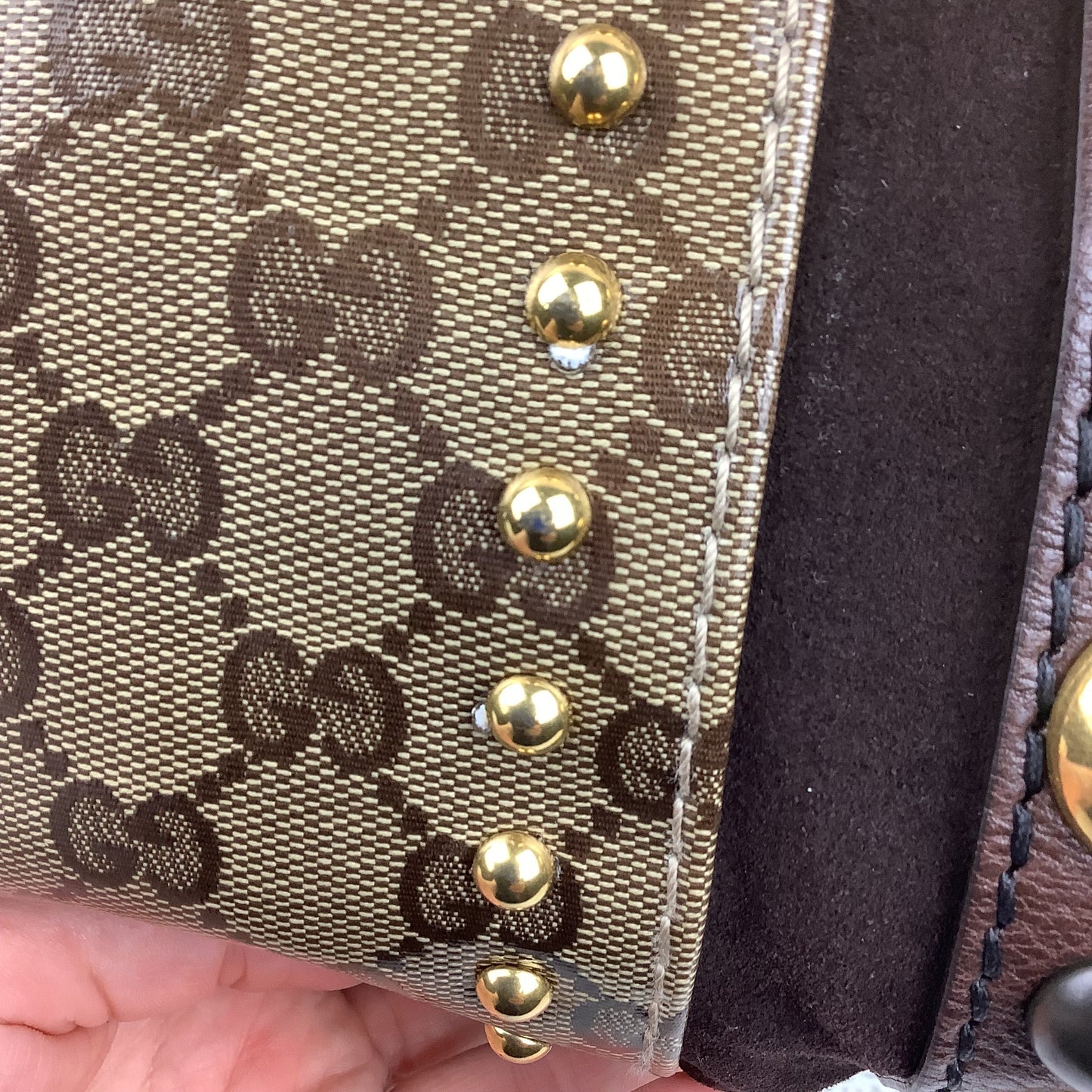 Handbag Luxury Designer By Gucci, Size: Large