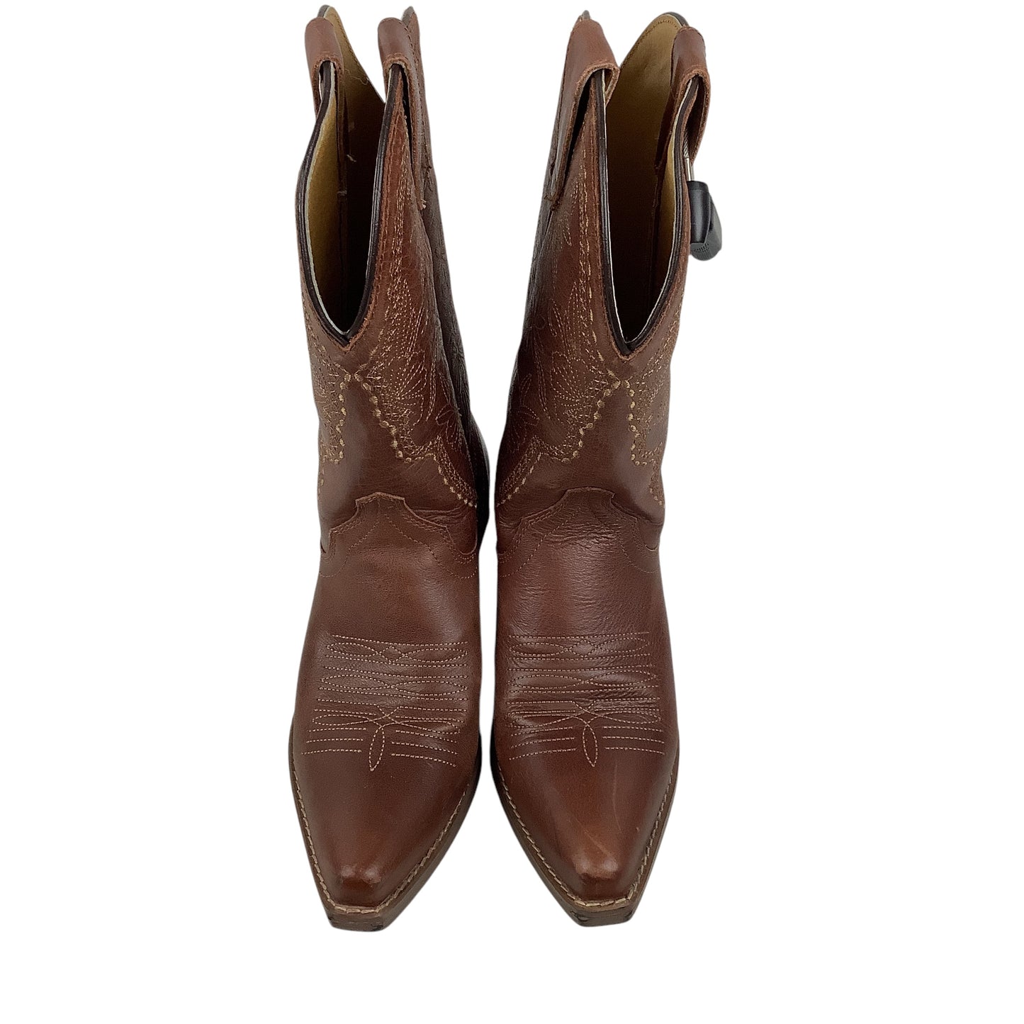 Boots Western By Clothes Mentor In Brown, Size: 6.5