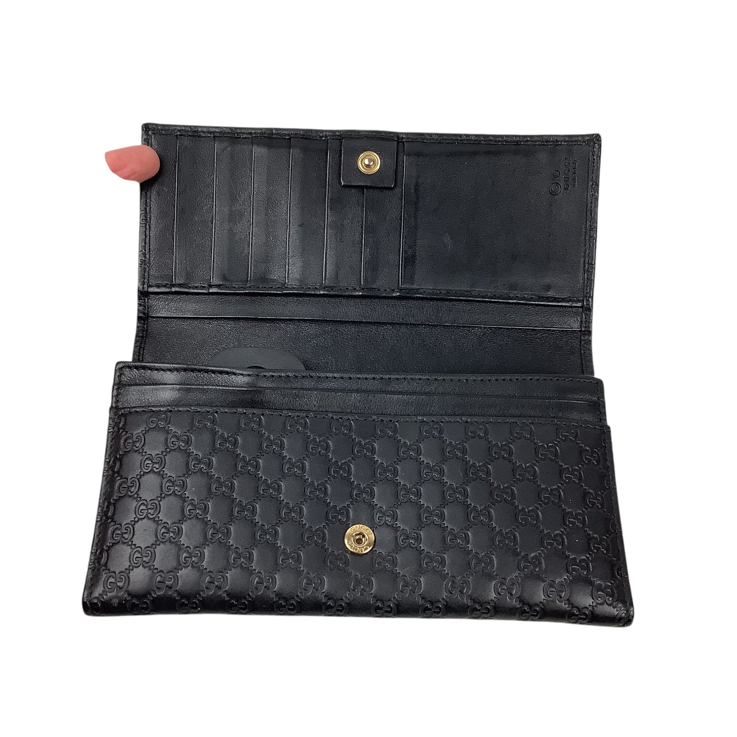 Wallet Luxury Designer By Gucci, Size: Medium