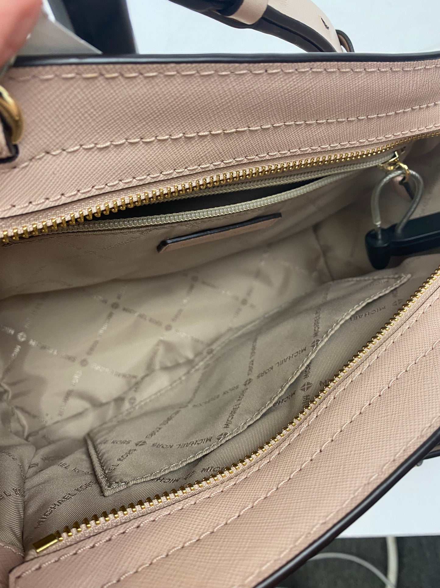Crossbody Designer By Michael Kors, Size: Medium