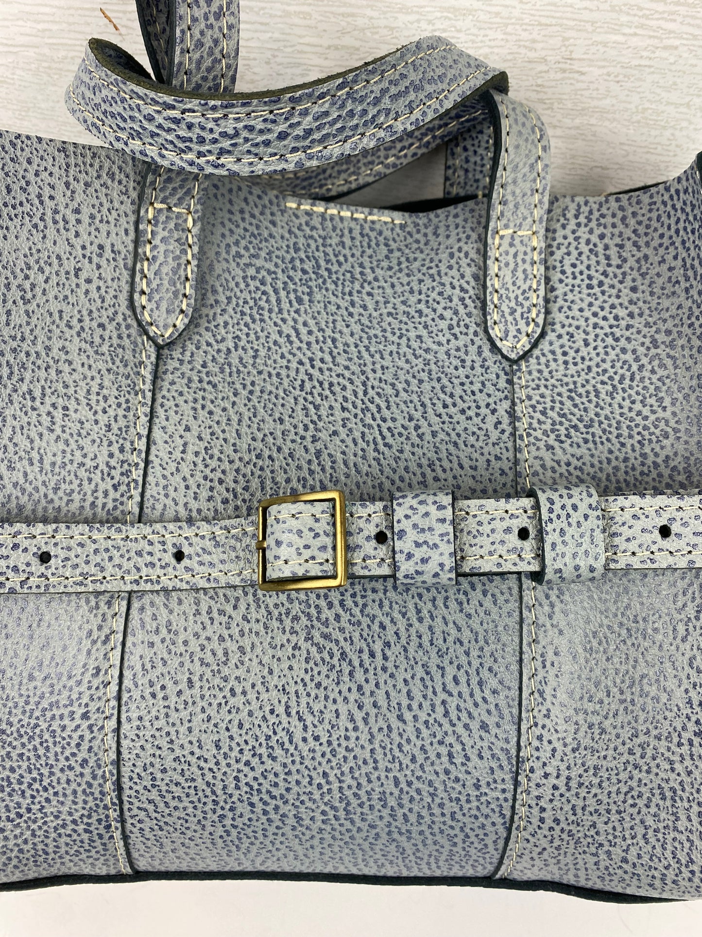 Handbag Leather By Portland Leather, Size: Medium