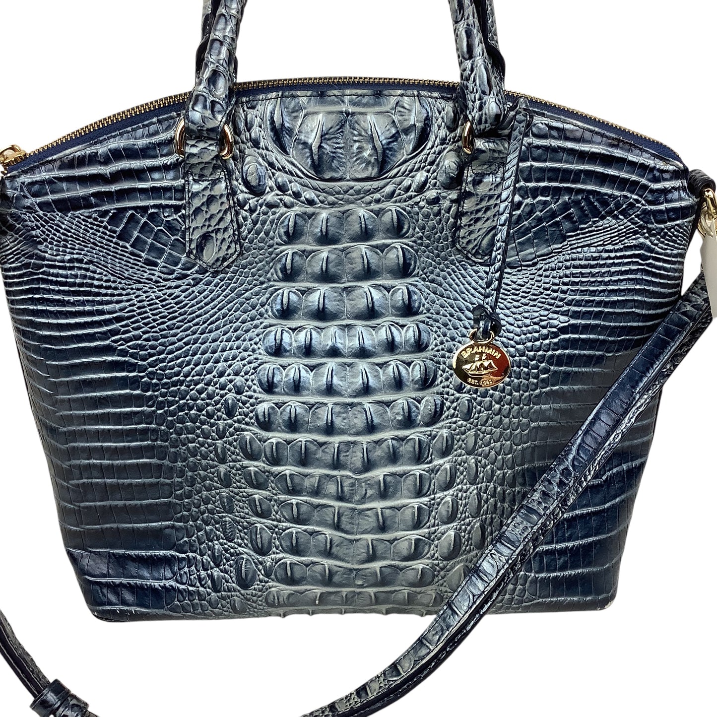 Handbag Designer By Brahmin, Size: Medium