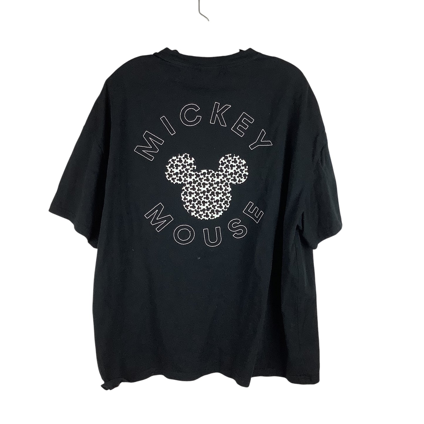 Top Short Sleeve By Disney Store In Black, Size: 2x