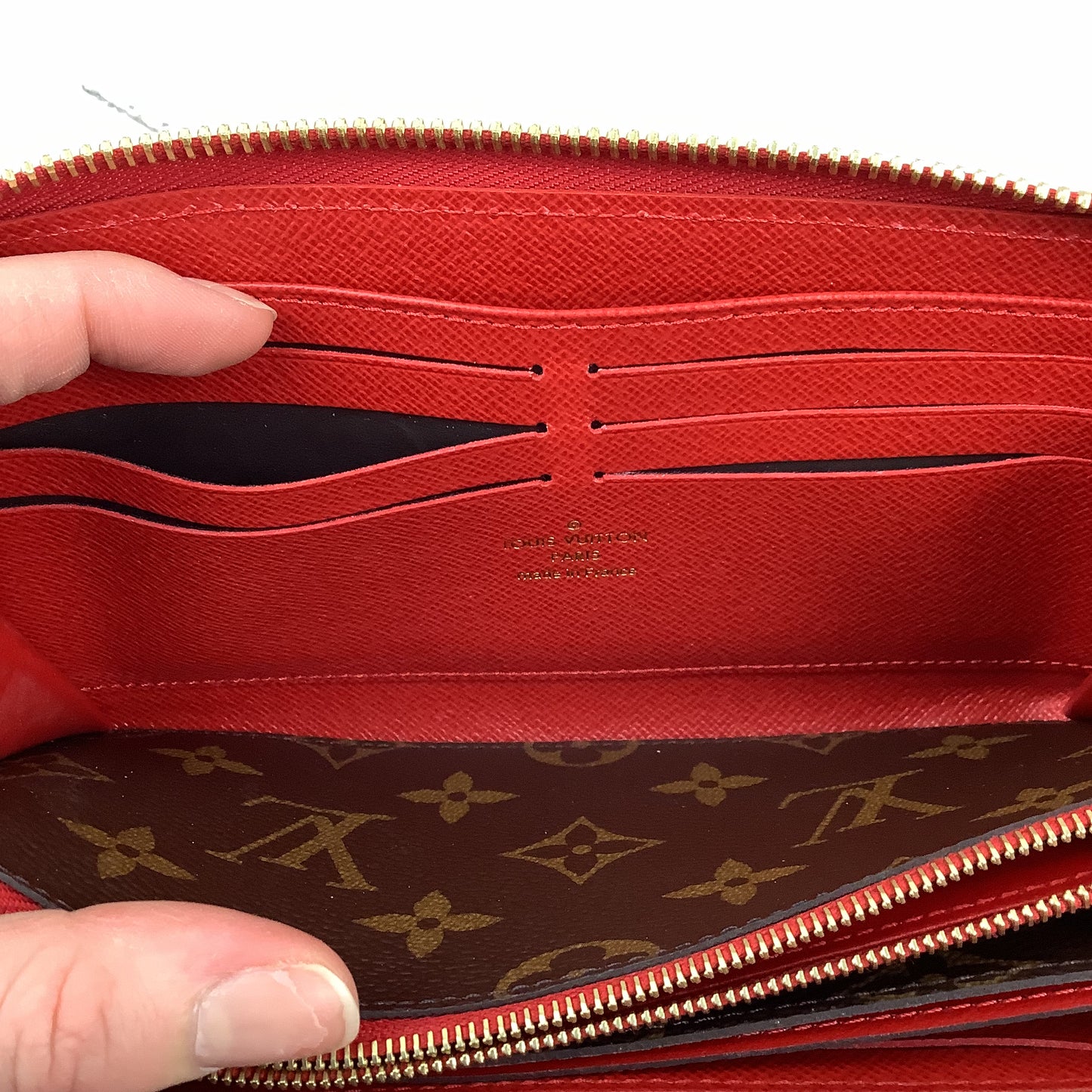 Wallet Luxury Designer By Louis Vuitton, Size: Large