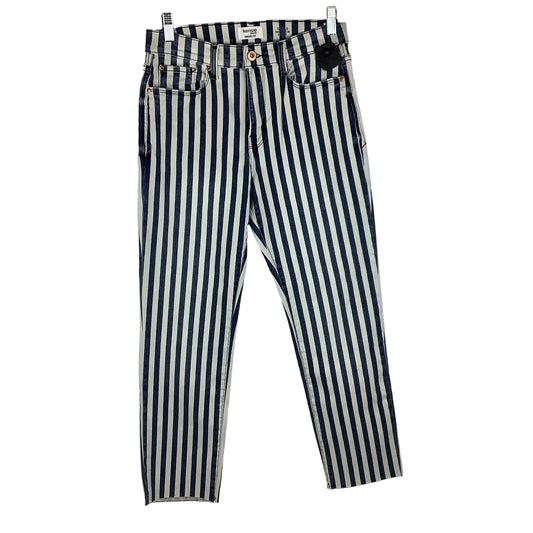 Jeans Straight By Kensie In Striped Pattern, Size: 4