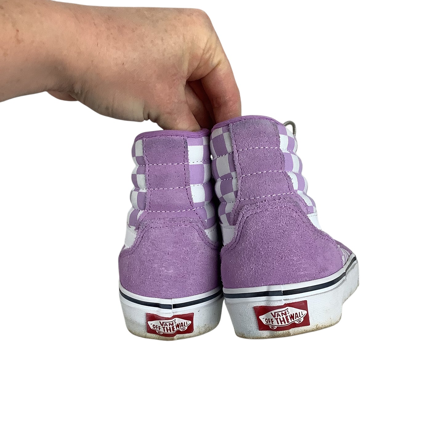 Shoes Sneakers By Vans In Purple, Size: 6